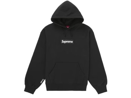 Supreme Box Logo Hooded Sweatshirt FW25 Black