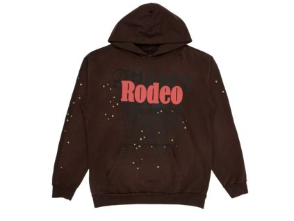 Travis Scott Cactus Jack x Sp5der Days Before Rodeo Hoodie Brown