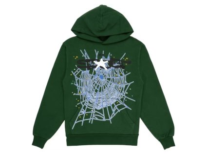 Sp5der Web Hoodie Hunter Green