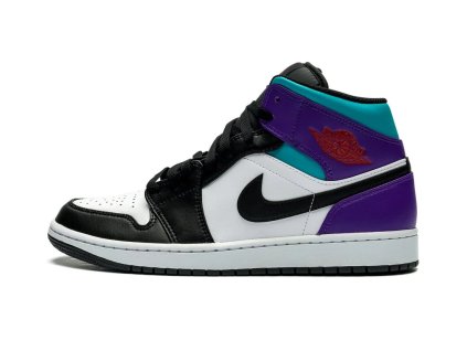 Jordan 1 Mid Court Purple Tropical Twist (1)