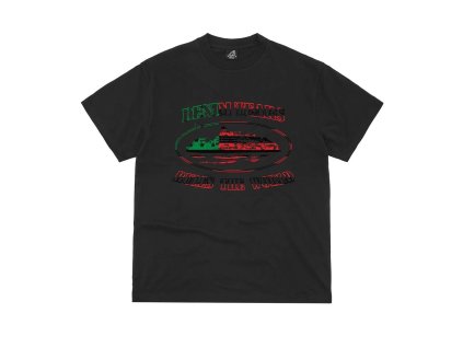 Corteiz x Denim Tears Cortears OG Alcatraz Tee Black