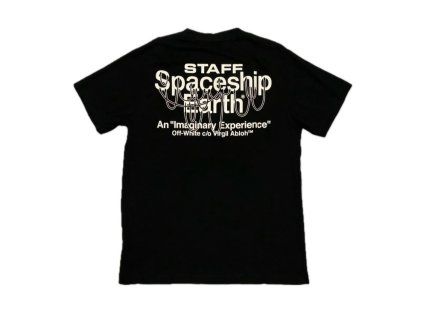 Off White Staff Spaceship Earth T shirt (2)