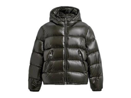 Zara Khaki Puffer Jacket (2)