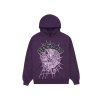 Sp5der Web Hoodie Purple