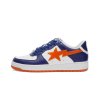 Bapesta #3 M1 White Blue Orange (2)