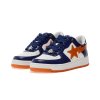 Bapesta #3 M1 White Blue Orange (3)