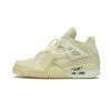 Air Jordan 4 Retro Off White Sail W (1)