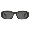 Versace Irregular Biggie Sunglasses BlackDark Grey (VE4361) (3)