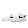 Nike Air Force 1 Low '07 White Black Pebbled Leather (5)