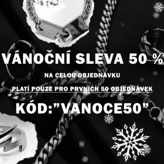 🚨Pospěš si, ať stihneš slevu i pro sebe!🎁 Už jich moc nezbývá😳 💲Slevový kód: VANOCE50 👉 dripstock.cz #ring #rings...