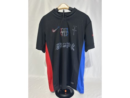 Dres FC Barcelona - Travis Scott čierny