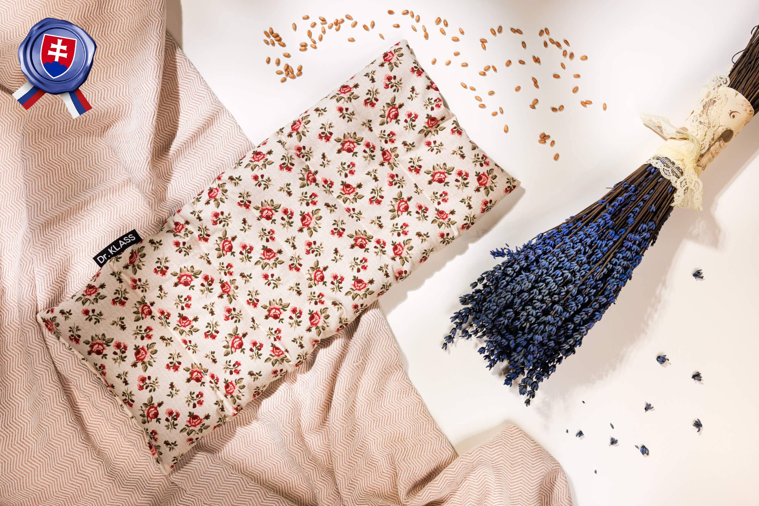 horúci vankúš do mikrovlnnej rúry / nahrievací vankúš do mikrovlnky