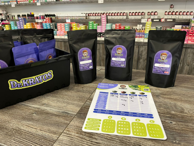 Osobní odběr a prodej kratomu – Ostrava Hrabůvka – Ecigarka.cz - Menu dostupných kratomů