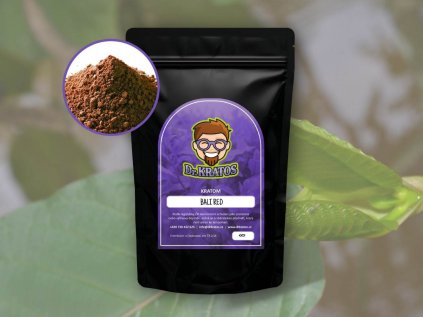 Čerstvý červený kratom Bali Red - Dr. Kratos, jsme distributor a dodavatel kratomu pro ČR a SR