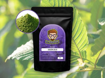 Čerstvý zelený kratom Dragon Green - Dr. Kratos, jsme distributor a dodavatel kratomu pro ČR a SR