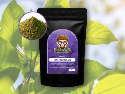 Čerstvý žlutý kratom Super Premium Yellow - Dr. Kratos, jsme distributor a dodavatel kratomu pro ČR a SR