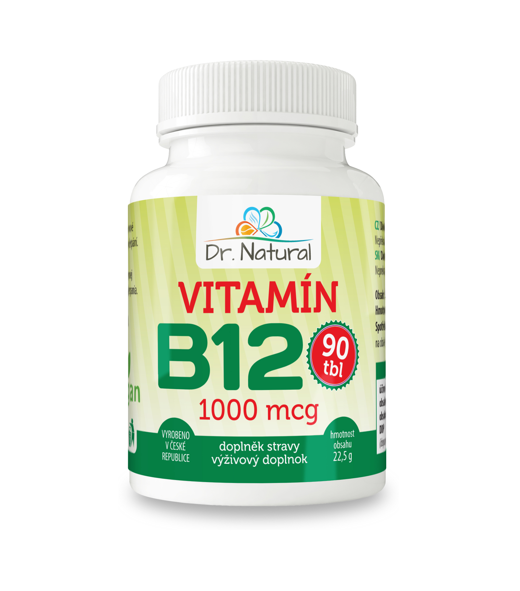 Dr.Natural Vitamín B12 1000 mcg 90 tbl.