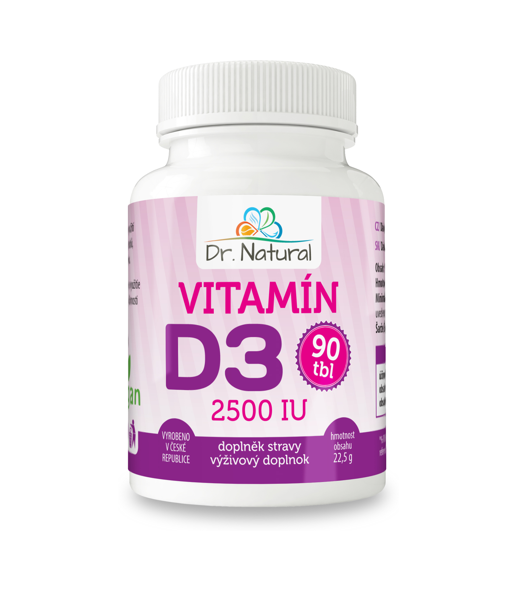 Dr.Natural Vitamín D3 2500 IU