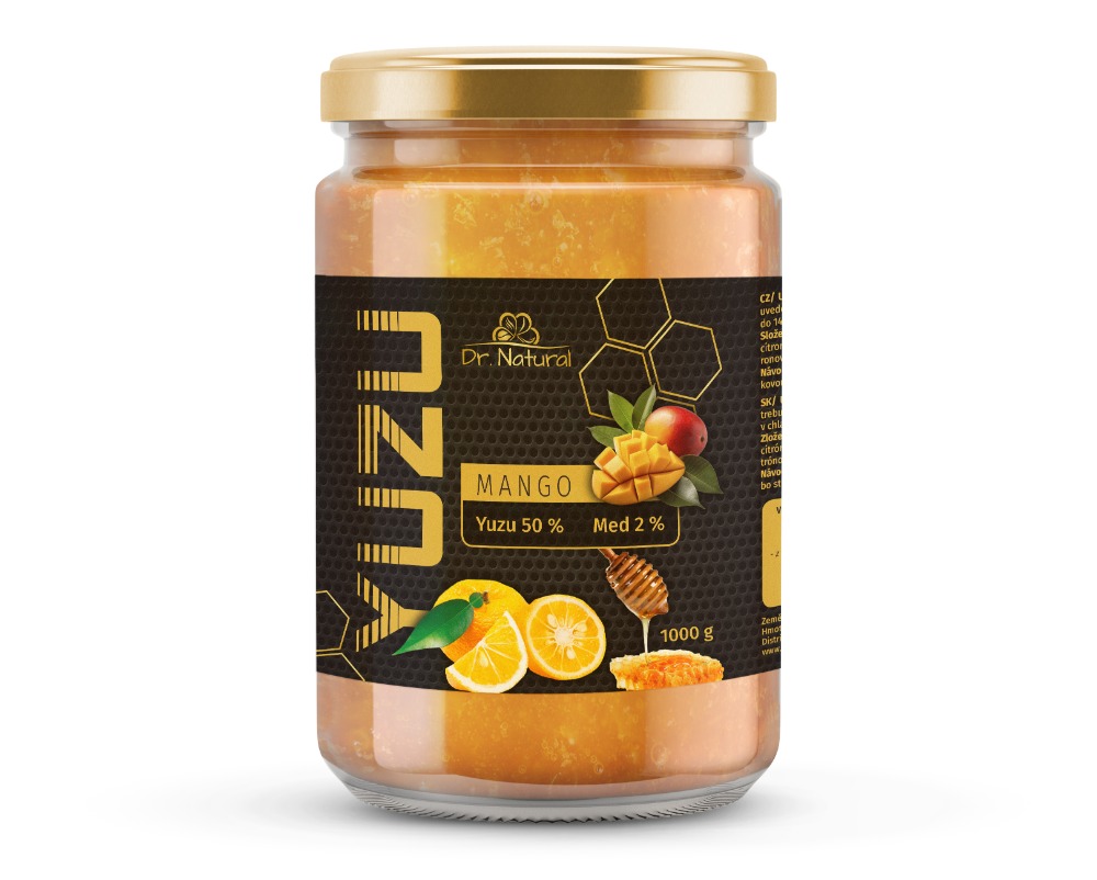 Dr.Natural YUZU + Med + Mango Tea 1000g