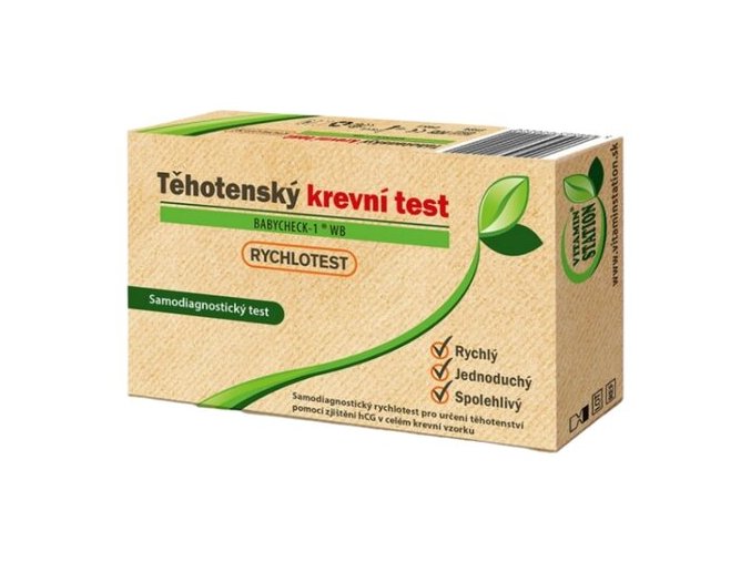 VS Rychlotest Tehotensky krevni test