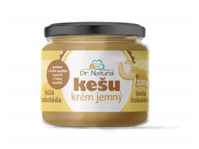 DR NATURAL sklenicka KESU KREM BILA COKOLADA VIZUAL