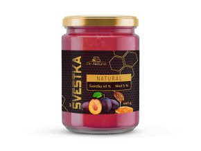 Svestka sklenicka BORDO 580g