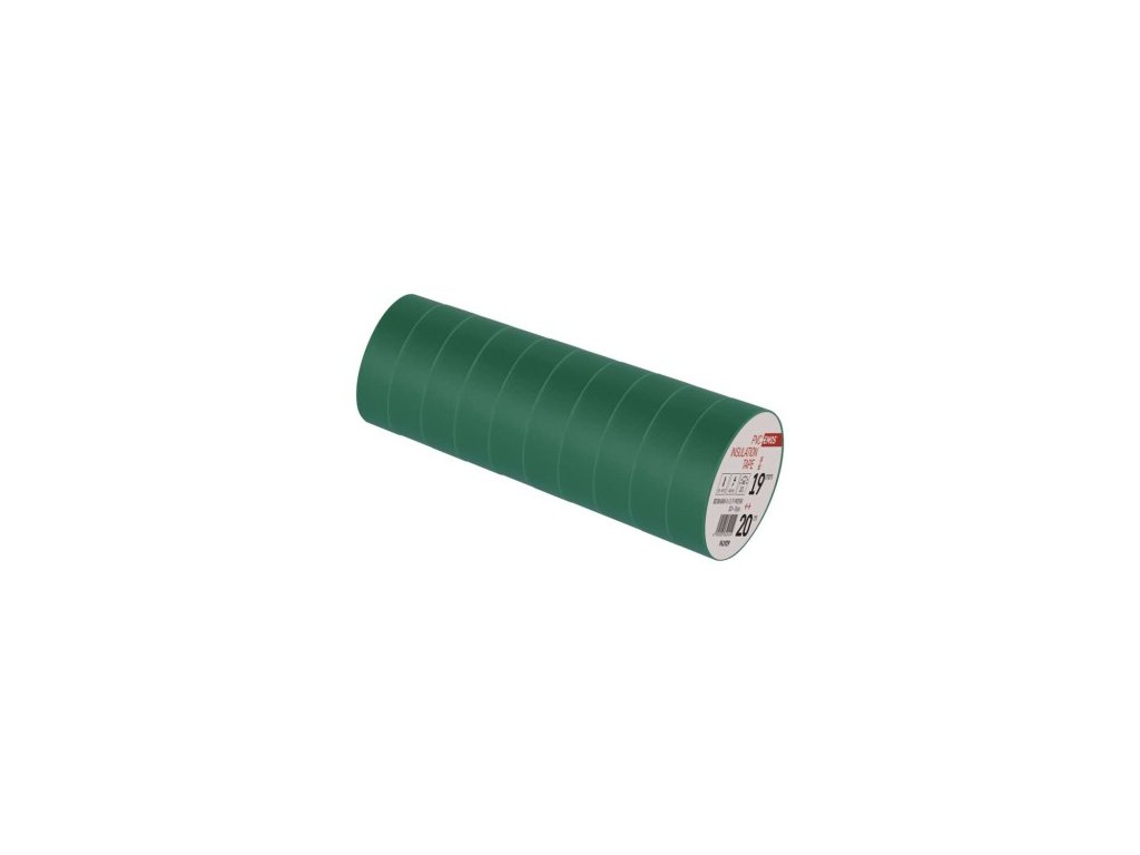 EMOS Izolační páska PVC 19mm / 20m zelená F61929
