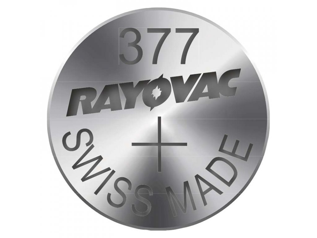 Knoflíková baterie do hodinek RAYOVAC 377