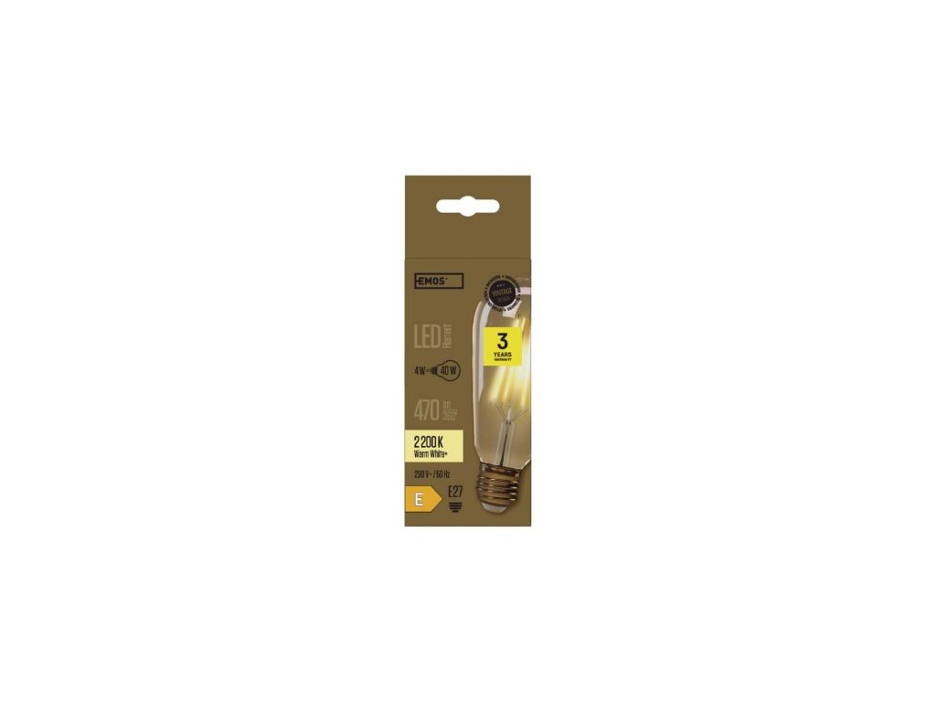 EMOS Lighting LED žárovka Vintage ST64 4W E27 teplá bílá+ Z74302