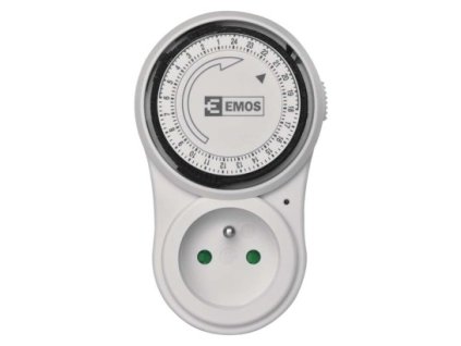 EMOS Časovač - mechanická spínací zásuvka TF-16 P5503