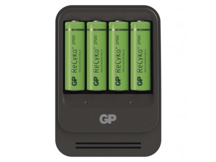 GP Batteries Nabíječka baterií GP PB570 + 4× AA GP ReCyko+ 2700 B0057