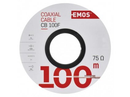EMOS Koaxiální kabel CB100F, S5141