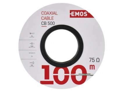 EMOS Koaxiální kabel CB500, 100m S5252