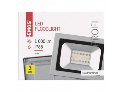 EMOS Lighting LED reflektor PROFI, 10W neutrální bílá ZS2610