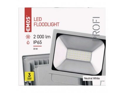 EMOS Lighting LED reflektor PROFI, 20W neutrální bílá ZS2620