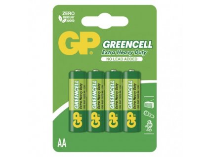 Zinková baterie GP Greencell AA (R6)