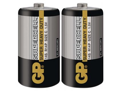 GP Batteries Zinkouhlíková baterie GP Supercell R14 (C) B1130