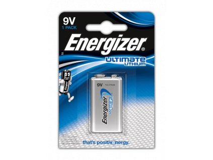 Baterie ENERGIZER ULTIMATE LITHIUM, 9V