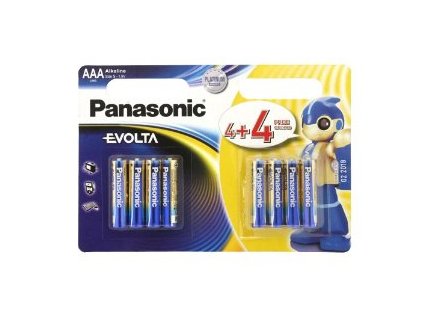 Baterie Panasonic Evolta AAA LR03 8 ks