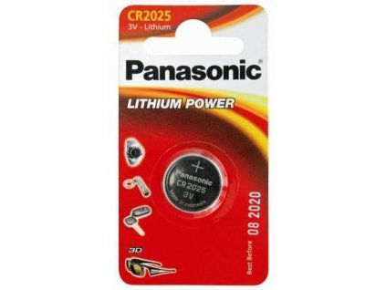 Panasonic Lithiové knoflíkové baterie CR2025 1 ks