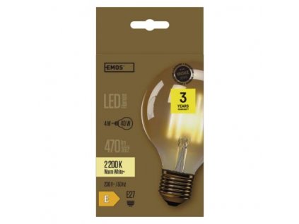 EMOS Lighting LED žárovka Vintage G95 4W E27 teplá bílá+ Z74304