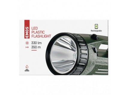 EMOS LED nabíjecí svítilna P2307, 330 lm, olov. aku 4000 mAh P2307