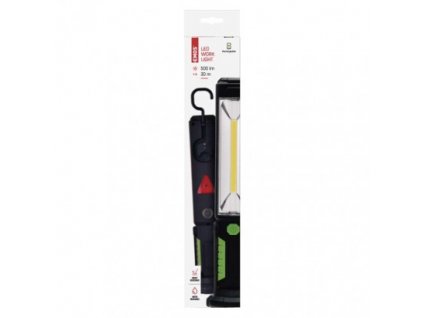 EMOS COB LED + LED pracovní svítilna P4525,500 lm,Li-Ion 2000 mAh P4525