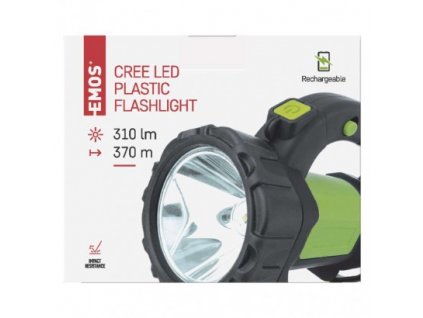 EMOS CREE LED + COB LED nabíjecí svítilna P4526, 310 lm, 2000 mAh P4526