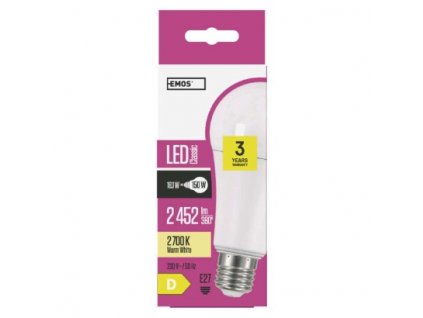 EMOS Lighting LED žárovka Classic A67 18,1W E27 teplá bílá ZQ5180