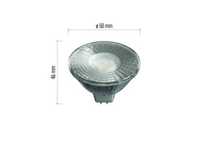 EMOS Lighting LED žárovka Classic MR16 4,5W GU5,3 teplá bílá ZQ8433