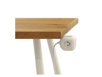 EMOS Rozbočovací kostka s prodl. přívodem – 4 zás. + 2× USB, 1,9m P04119U