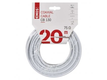EMOS Koaxiální kabel CB130, 20m S5376