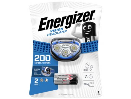 Energizer čelová svítilna - Headlight Vision  200lm