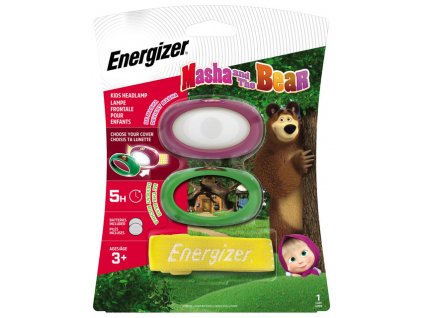 Energizer čelová svítilna - Macha & The Bear Kids 20lm